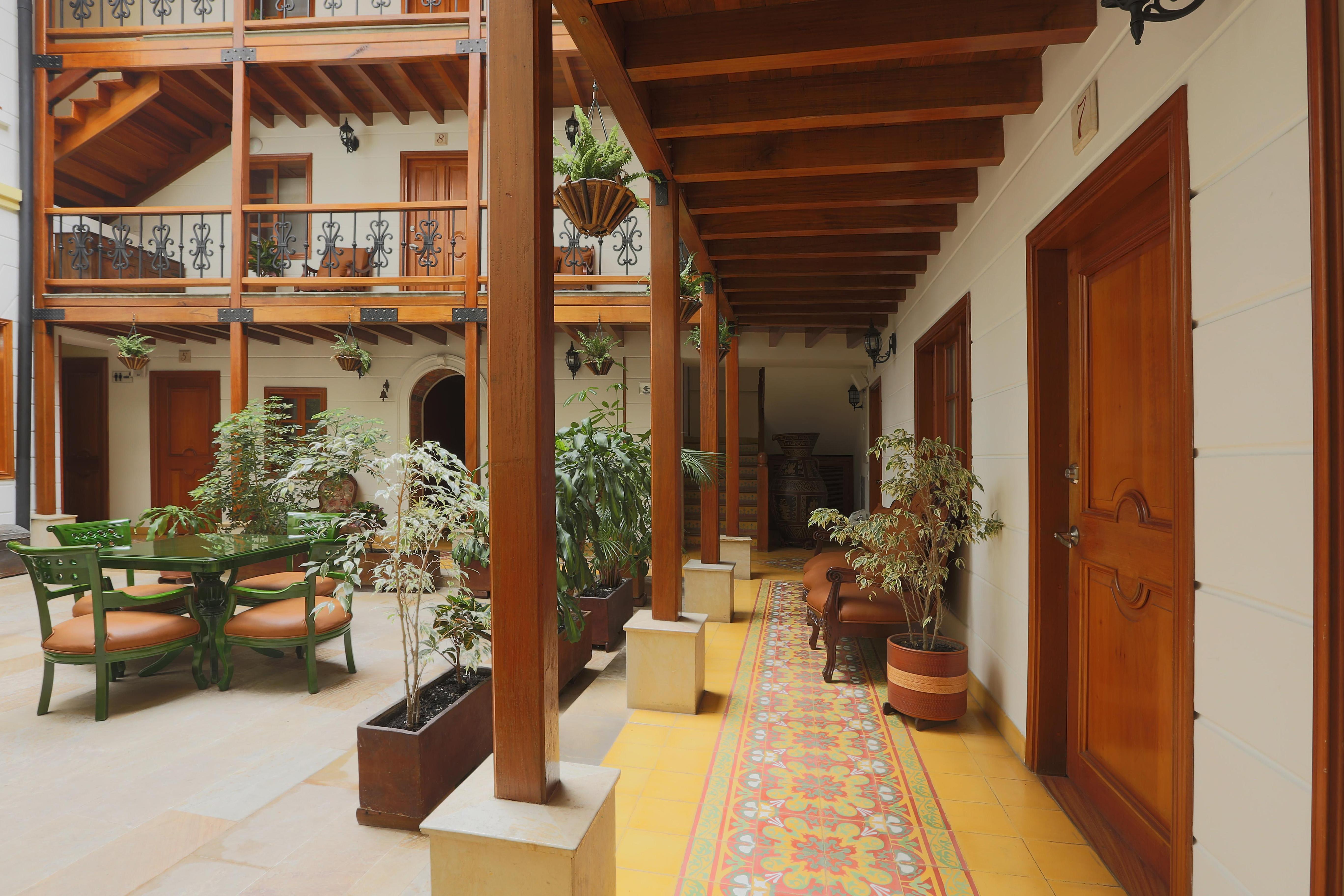 Hotel Santa Lucia Boutique Spa Bogotá Esterno foto Interior of the hotel