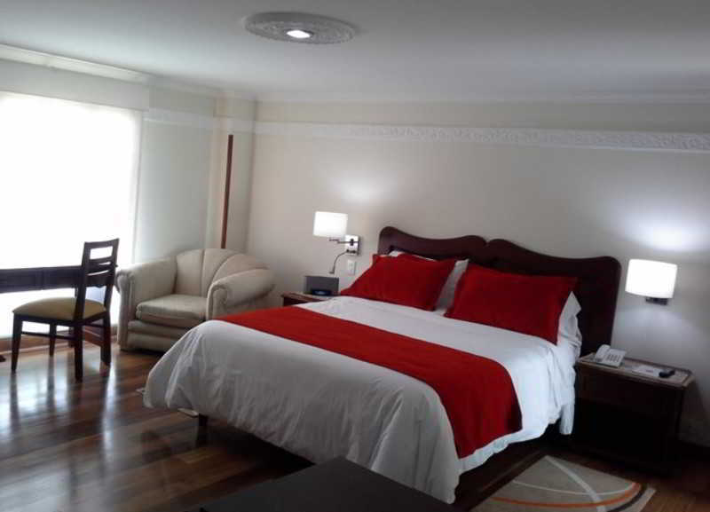 Hotel Santa Lucia Boutique Spa Bogotá Esterno foto A bedroom in a hotel